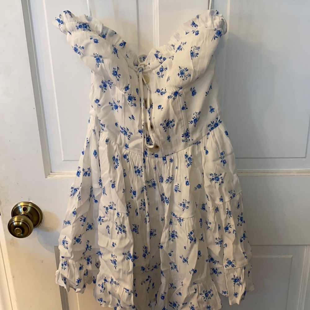 Skylar and Madison size small strapless dress